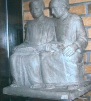 Mönch und Schüler