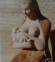 Säugling mit Mutter